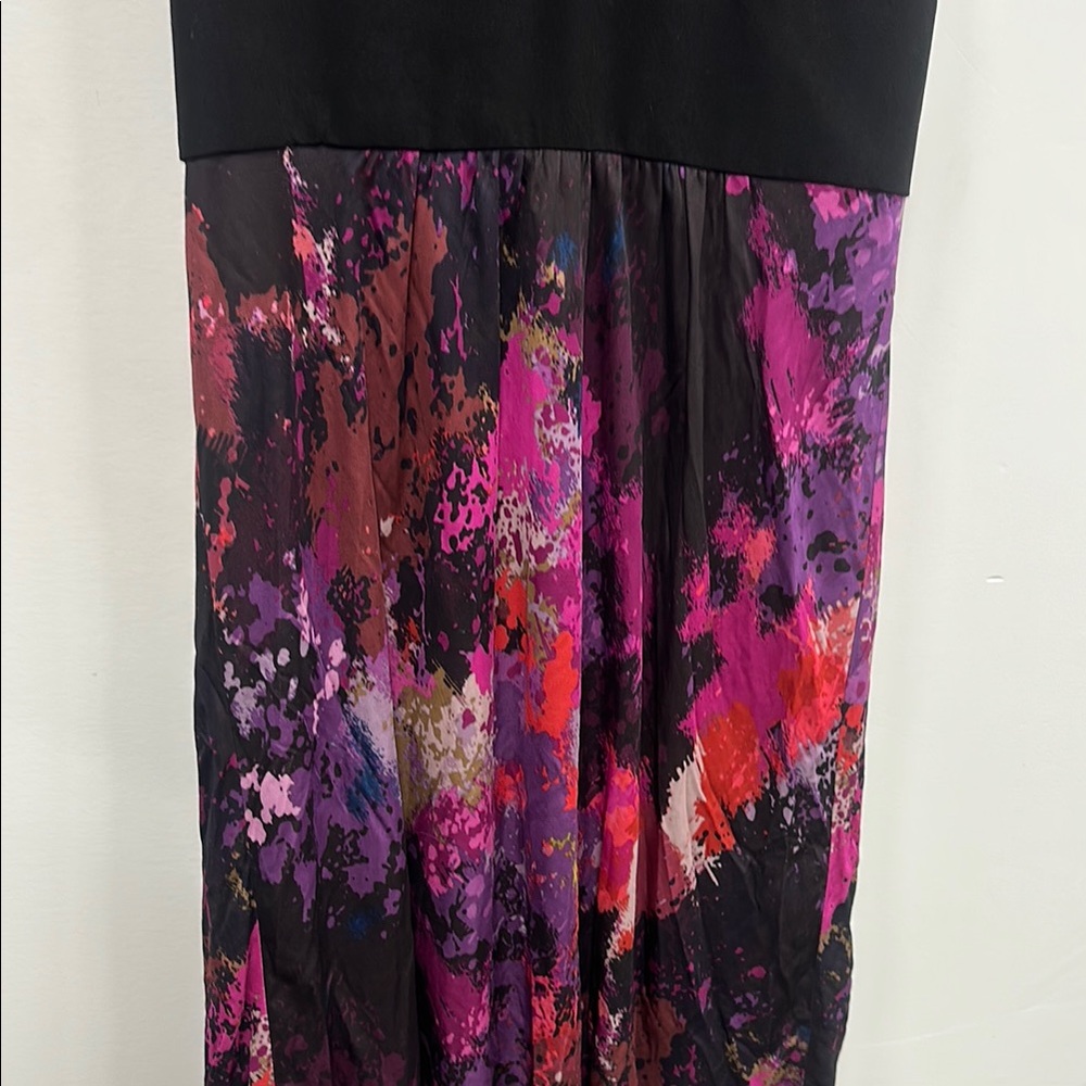 Trina Turk Elegant Multicolor halter pink Dress 4 - Picture 3 of 7
